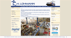 Desktop Screenshot of lohmann-webshop.de