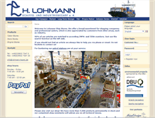 Tablet Screenshot of lohmann-webshop.de
